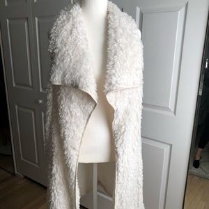 Fashion Nova faux fur long vest